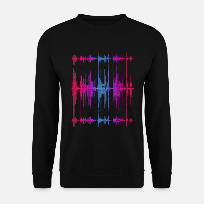 Soundwave - Unisex Pullover - Schwarz