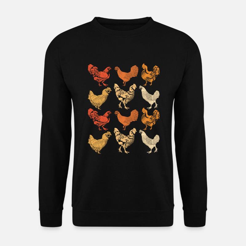 Chickens - Unisex Sweatshirt - black