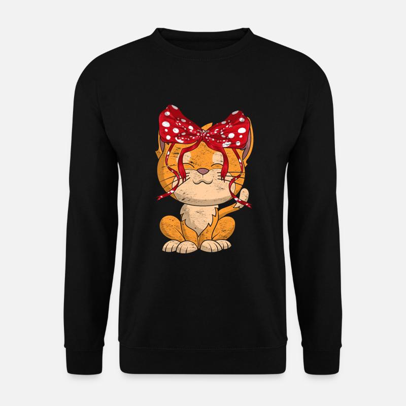 Chat - Sweat-shirt Unisexe - noir
