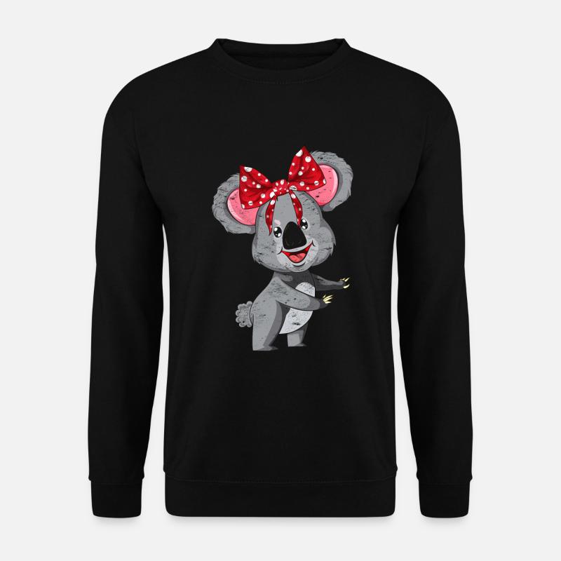 Koala - Unisex Sweatshirt - black