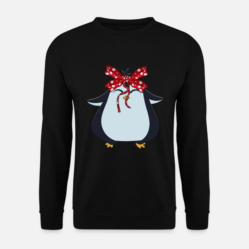 Penguin - Unisex Sweatshirt - black