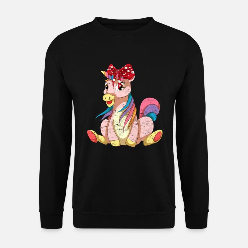 Einhorn - Unisex Pullover - Schwarz