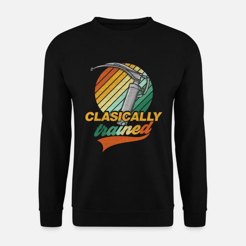 Classical Training - Laryngoscope Anesthesia - Unisex Sweatshirt - black
