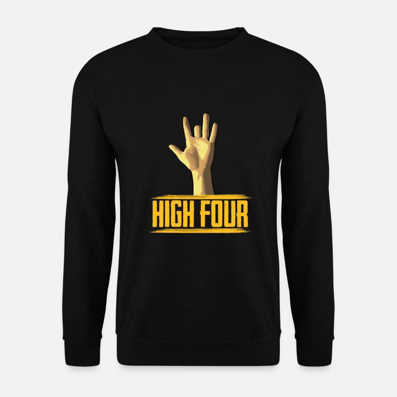 Hohe Vierhandprothese - Unisex Pullover - Schwarz
