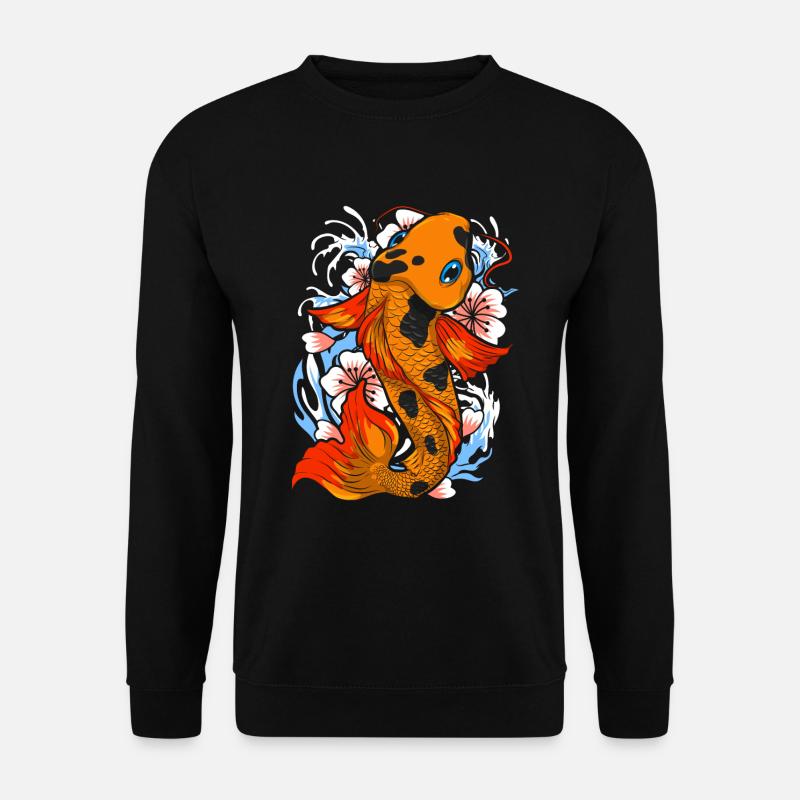 Koi Carp - Unisex Sweatshirt - black