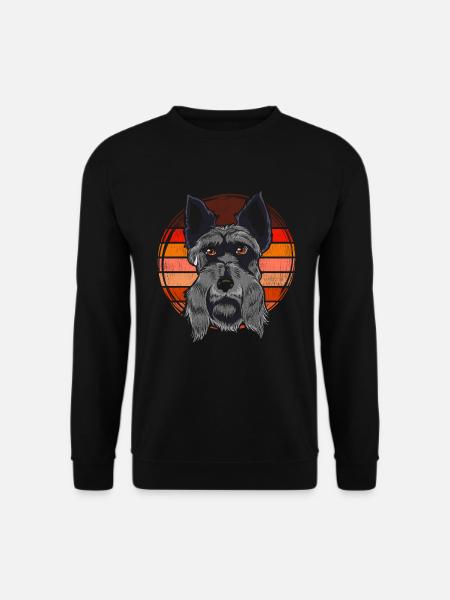 Terrier écossais rétro - Sweat-shirt Unisexe - noir