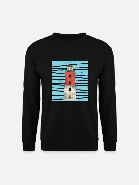 Ocean Lighthouse Lover Gift Lighthouse - Unisex Sweatshirt - black