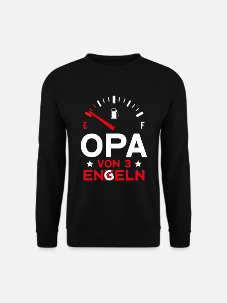 VATERTAG OPA VON 3 ENKELN OPA - Unisex Pullover - Schwarz