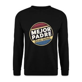 Best Father Limited Edition - Unisex Sweatshirt - black - Front - Alina (178cm) & Michal (187cm)