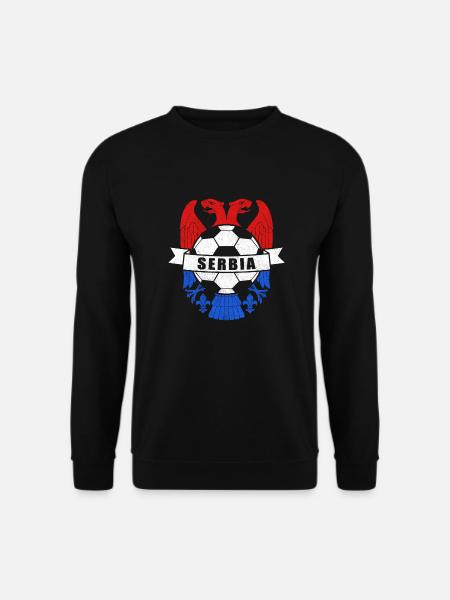 Serbie - Sweat-shirt Unisexe - noir