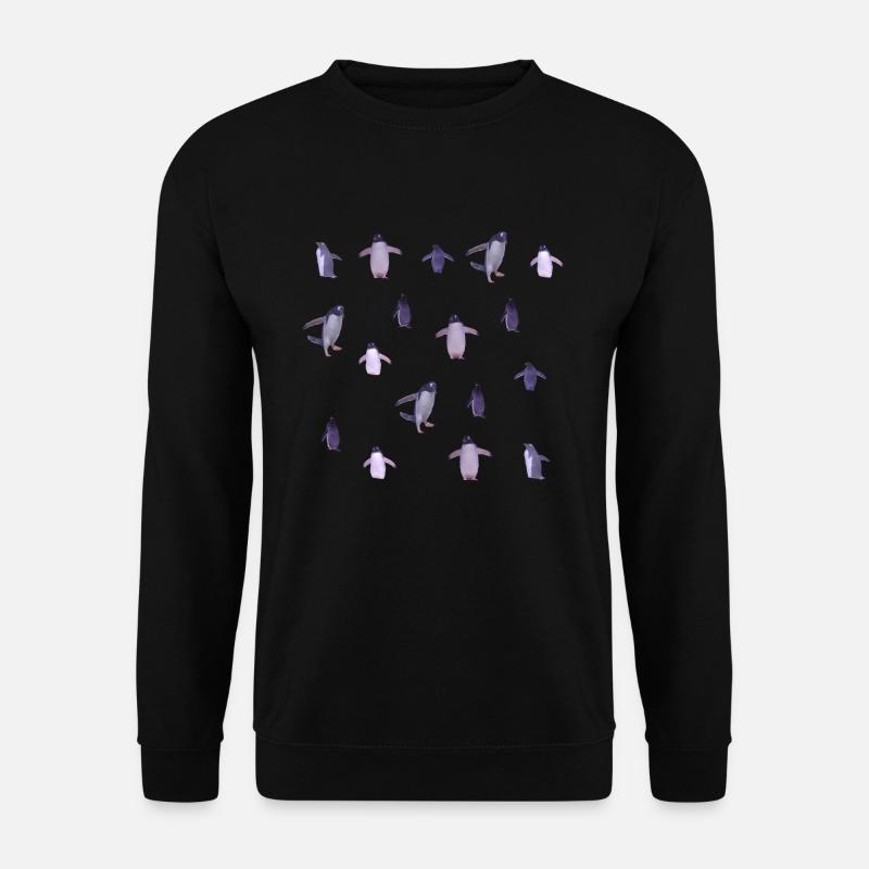 Pinguine - Unisex Pullover - Schwarz