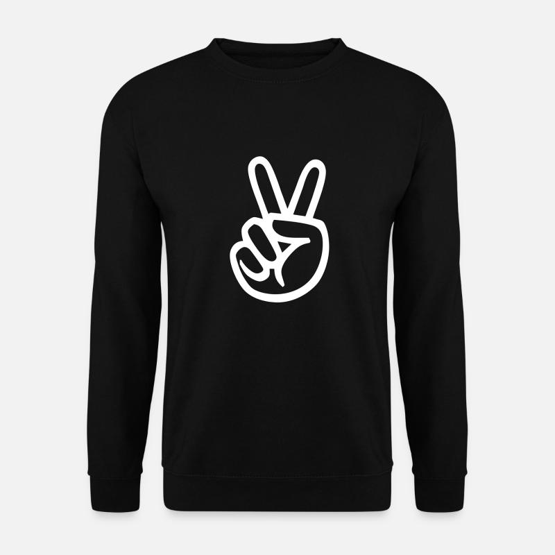 Peace - Unisex Sweatshirt - black