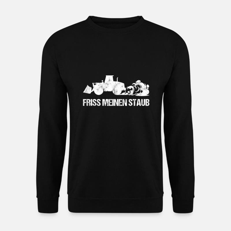 Radlader Baustellenradio Baggerlader Baggerlöffel - Unisex Pullover - Schwarz