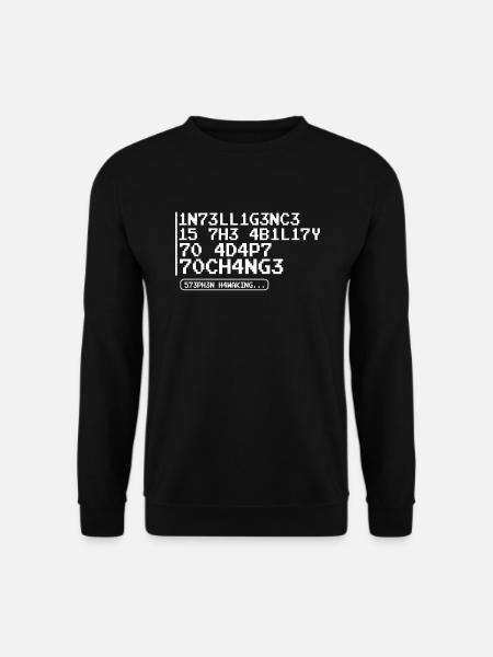 Künstliche Intelligenz KI AI Informatiker Programm - Unisex Pullover - Schwarz
