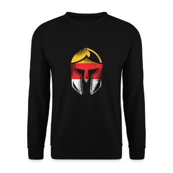 Carinthia Flag Carinthian Noodle Bua Lausbua Gift - Unisex Sweatshirt - black - Front - Alina (178cm) & Michal (187cm)