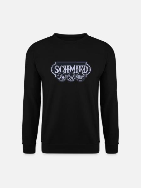 Blacksmith iron forging wrought iron gift - Unisex Sweatshirt - black