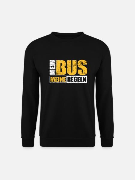 Busfahrer Omnibus Autobus Busreise Busunternehmen - Unisex Pullover - Schwarz