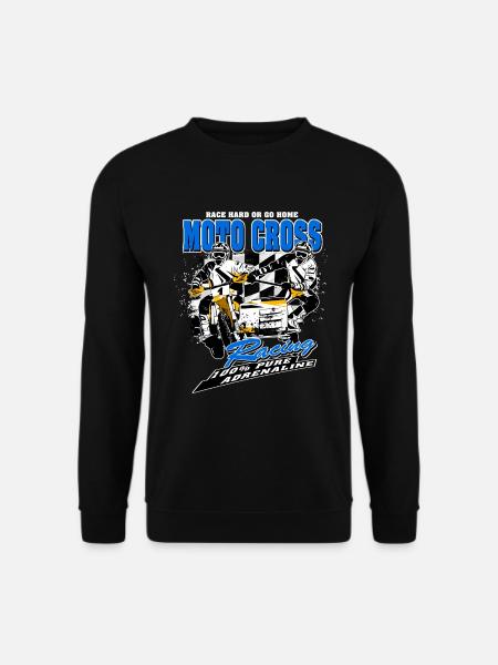 Sidecarcross - Seitenwagen Moto Cross - Unisex Pullover - Schwarz