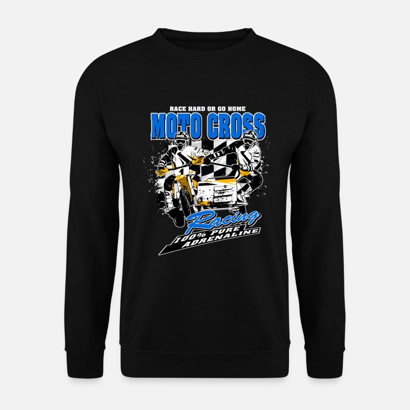 Sidecarcross - Sidecar Moto Cross - Unisex Sweatshirt - black