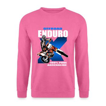 Enduro Offroad - Unisex Pullover - Pink - Vorne