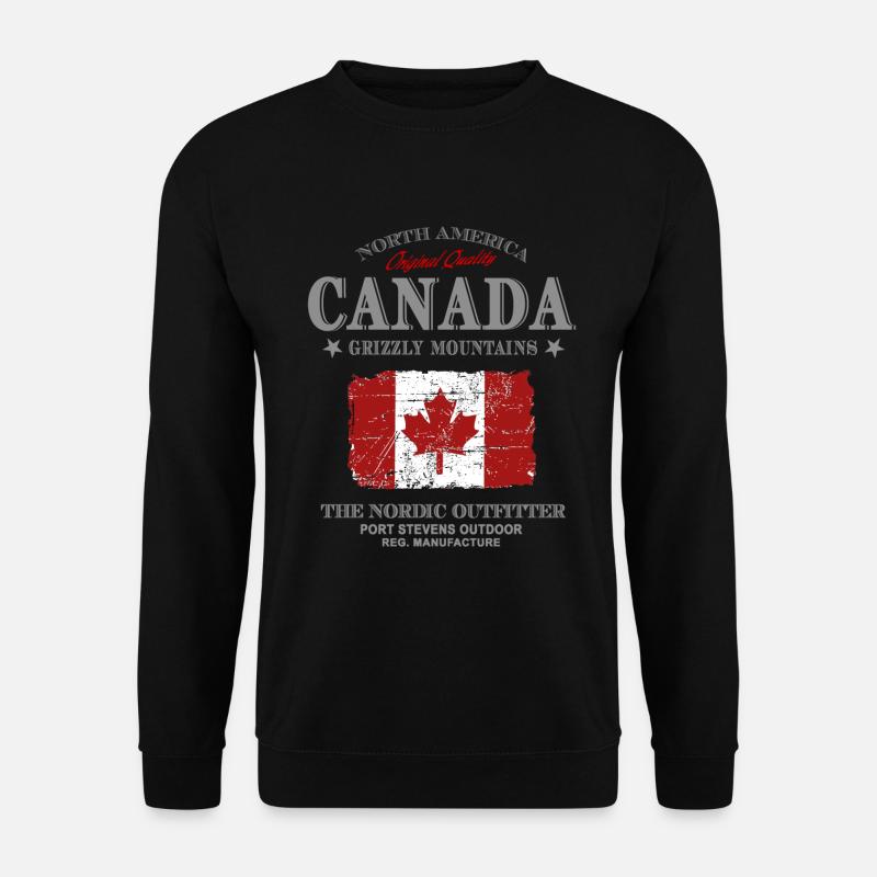 Kanada - Maple Leaf - Canada - Unisex Sweatshirt - black