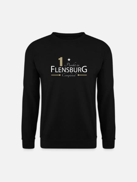 1 Punkt in Flensburg - Unisex Pullover - Schwarz