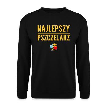 Najlepszy pszczelarz na swiecie - Sweat-shirt Unisexe - noir - Devant - Alina (178cm) & Michal (187cm)