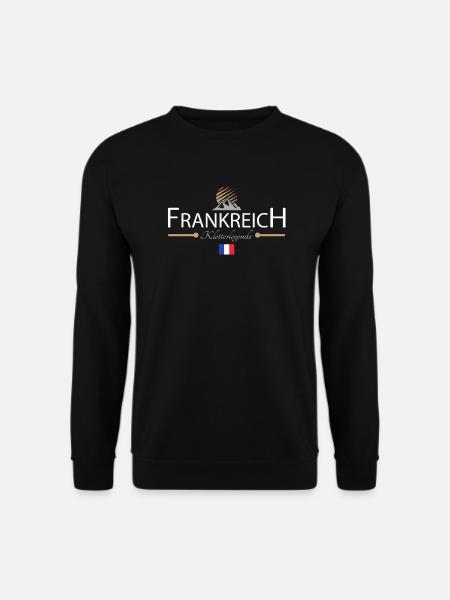 Frankreich Klettern - Unisex Pullover - Schwarz