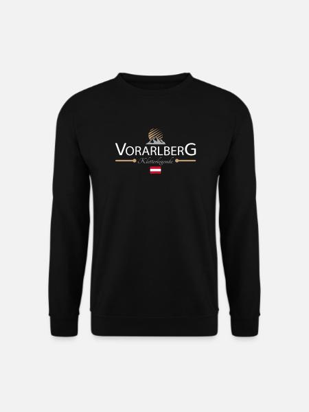 Klettern Vorarlberg - Unisex Pullover - Schwarz