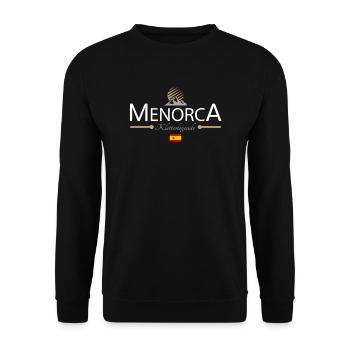 Menorca Klettern - Unisex Pullover - Schwarz - Vorne - Alina (178cm) & Michal (187cm)
