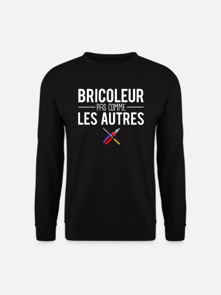 Bricoleur pas comme les autres réparer garage - Sweat-shirt Unisexe - noir