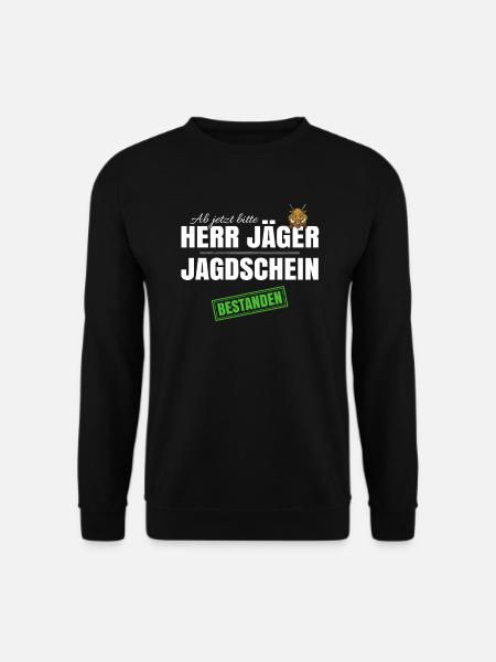 Herr Jäger - Unisex Pullover - Schwarz