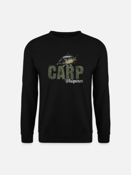 Carp Whisperer - Unisex Pullover - Schwarz