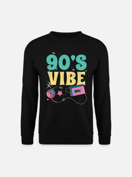 nineties - Unisex Sweatshirt - black
