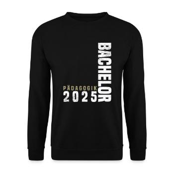Bachelor Pädagogik - Unisex Pullover - Schwarz - Vorne - Alina (178cm) & Michal (187cm)