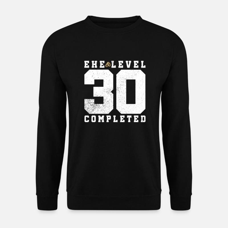 Ehe Level 30 Completed - Unisex Pullover - Schwarz