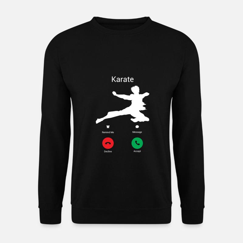 Karate Gets! - Unisex Sweatshirt - black