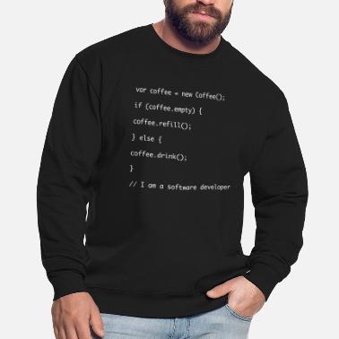Caffè ricarica codice Javascript Felpa unisex