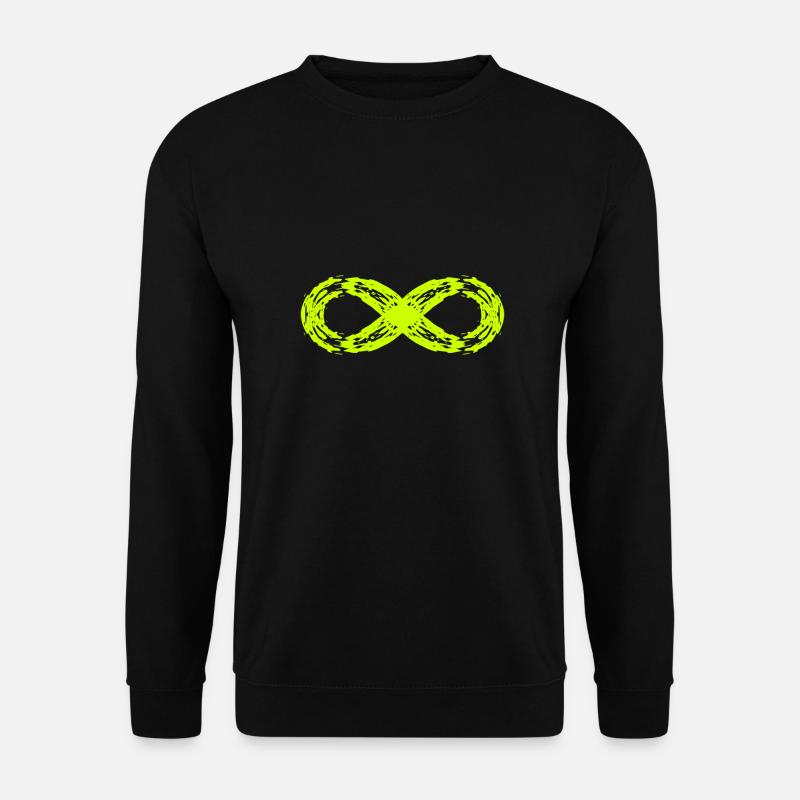 Infinity symbol sign icon - Unisex Sweatshirt - black