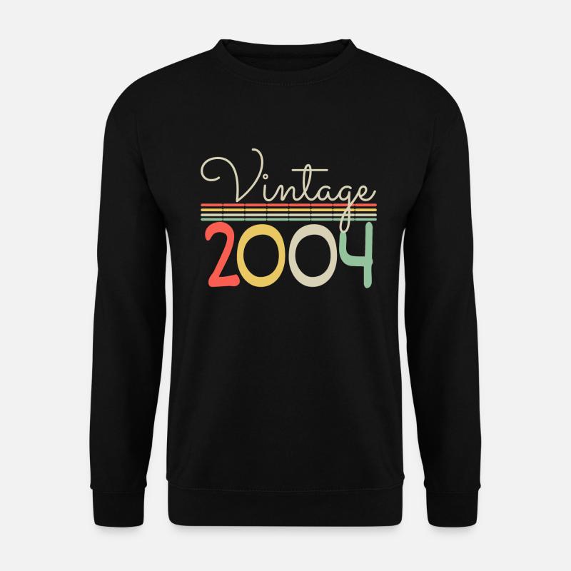 Jahrgang 2004 - Unisex Pullover - Schwarz