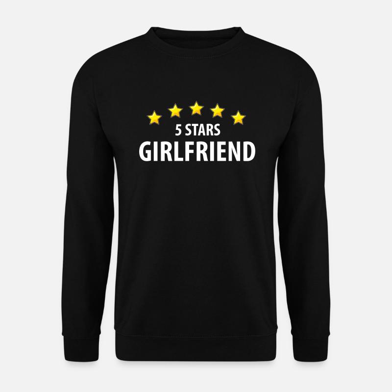 5 Stars Girlfriend - Unisex Pullover - Schwarz