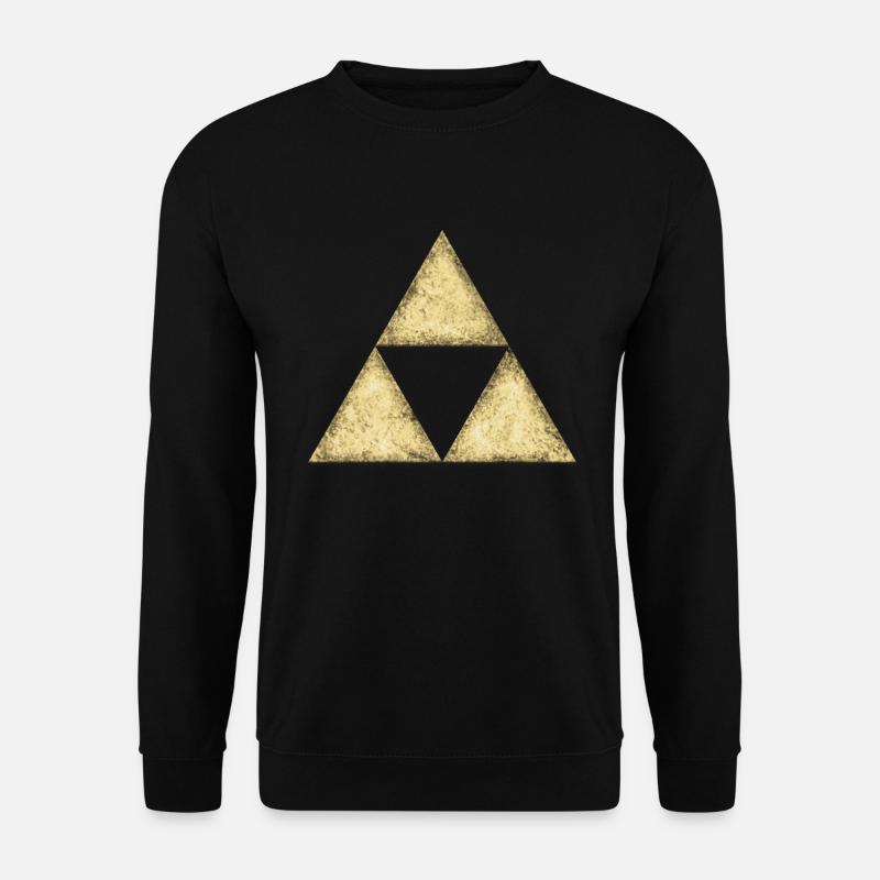 Dreieck, Sierpinski Fraktal Mathe Mathematik Nerd - Unisex Pullover - Schwarz