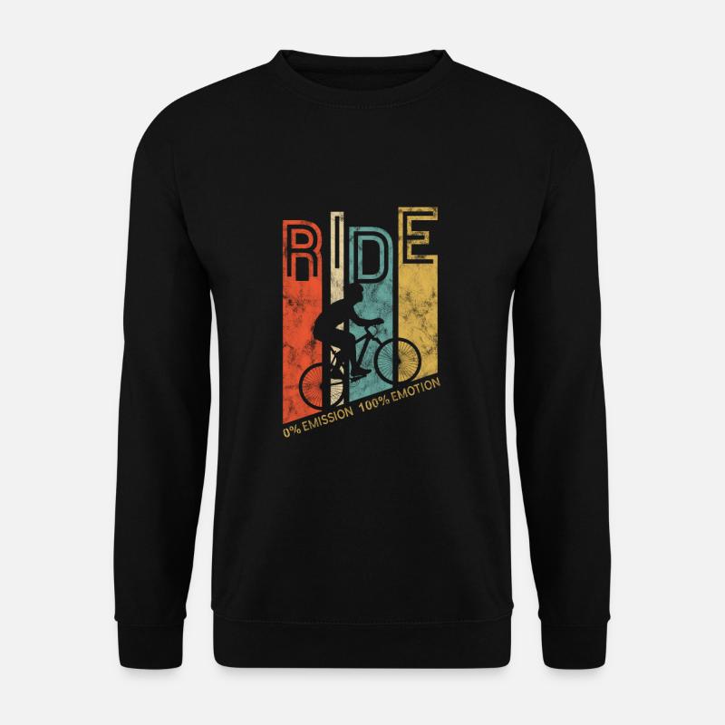 Bicycle retro gift - Unisex Sweatshirt - black
