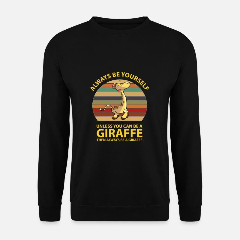 giraffe - Unisex Sweatshirt - black