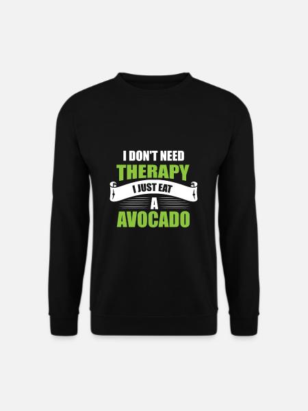 avocado - Unisex Sweatshirt - black