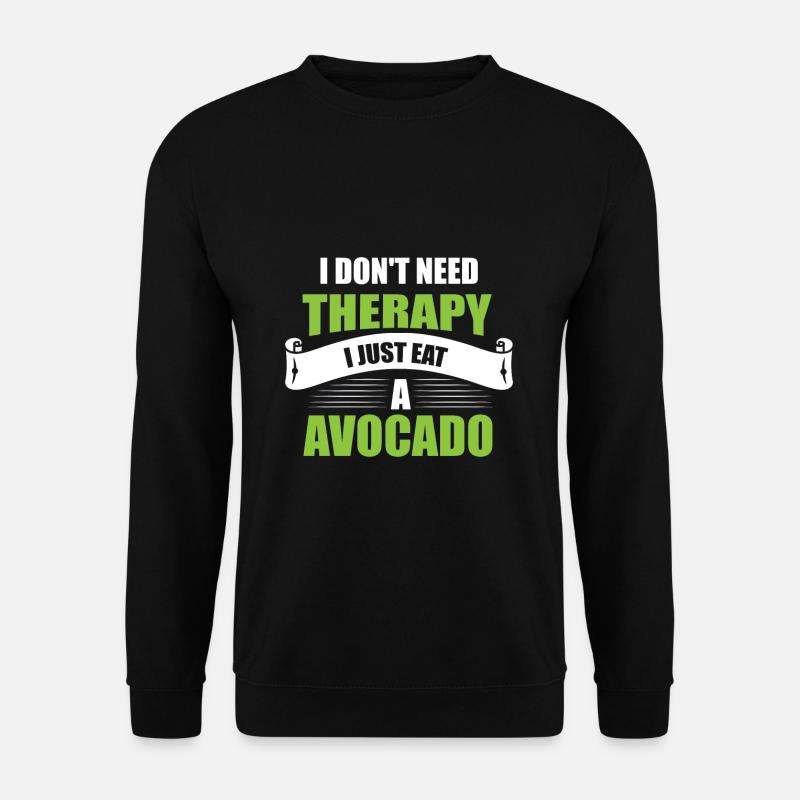 avocado - Unisex Sweatshirt - black