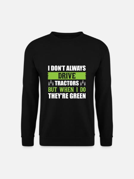 Farmer farming - Unisex Sweatshirt - black