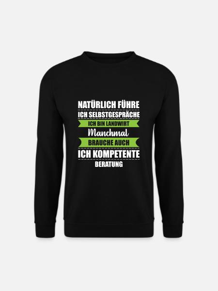 Landwirt Bauer - Unisex Pullover - Schwarz