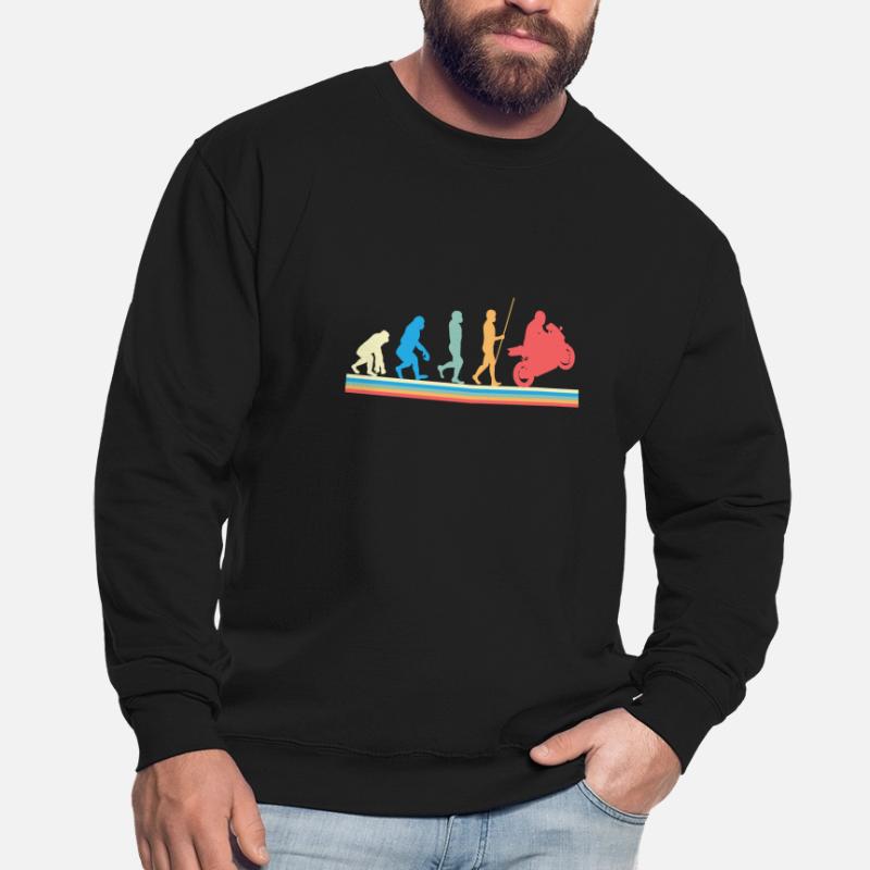 Motorcycle Evolution Unisex Sweatshirt