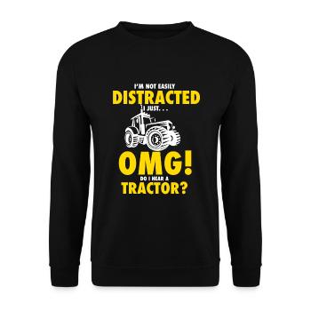 Agriculture - Unisex Sweatshirt - black - Front - Alina (178cm) & Michal (187cm)